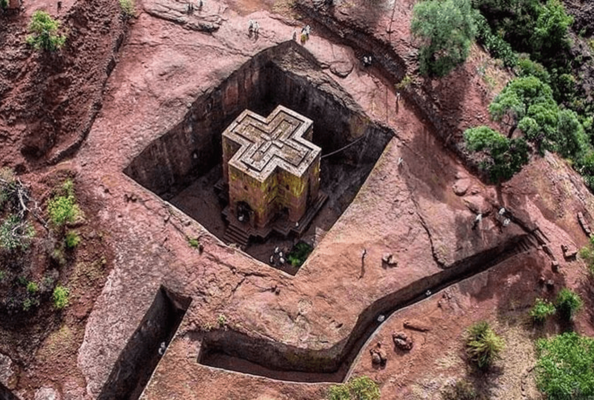Visit the miraculous rock-hewn churches of Lalibela.